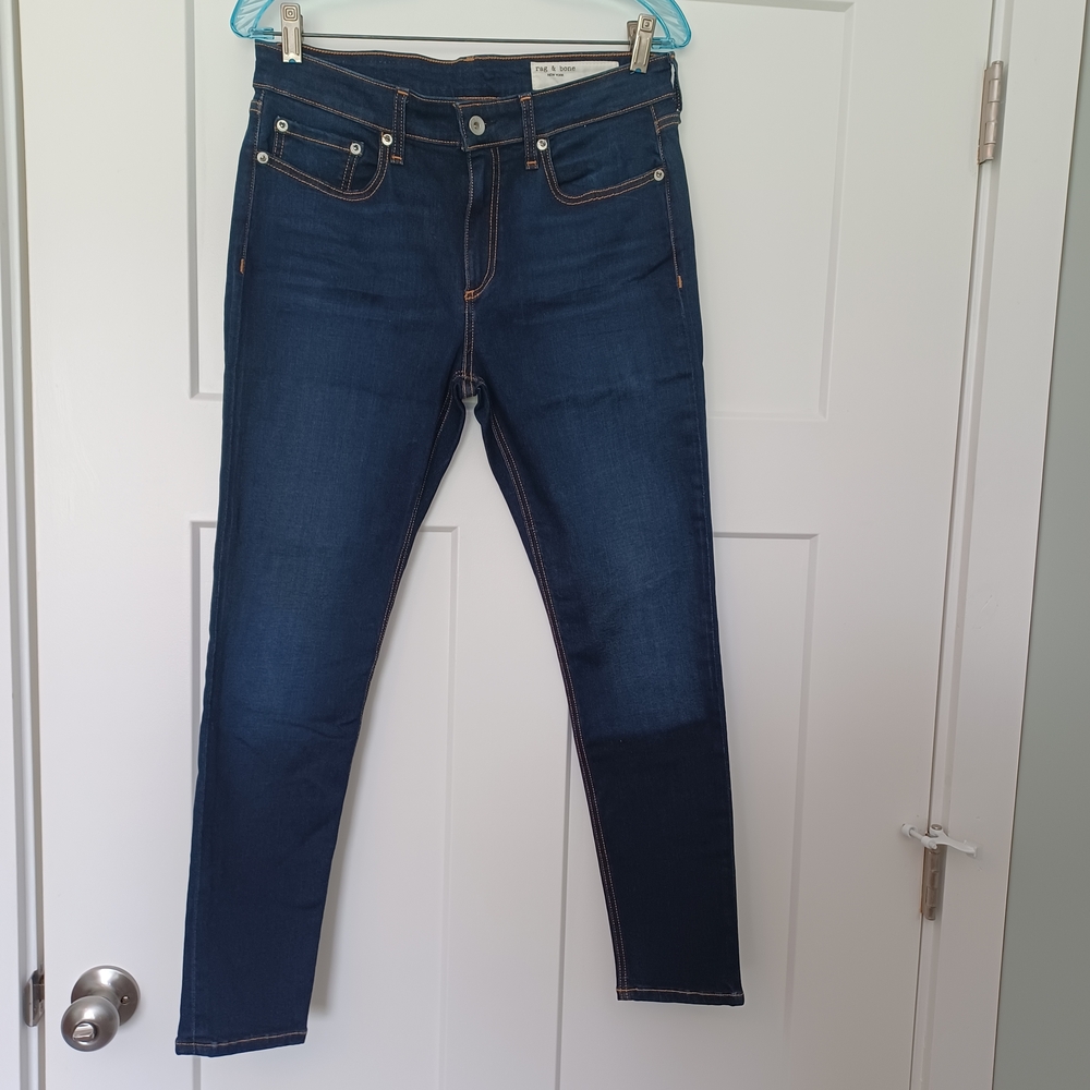 rag & bone Dark Wash Skinny Jeans